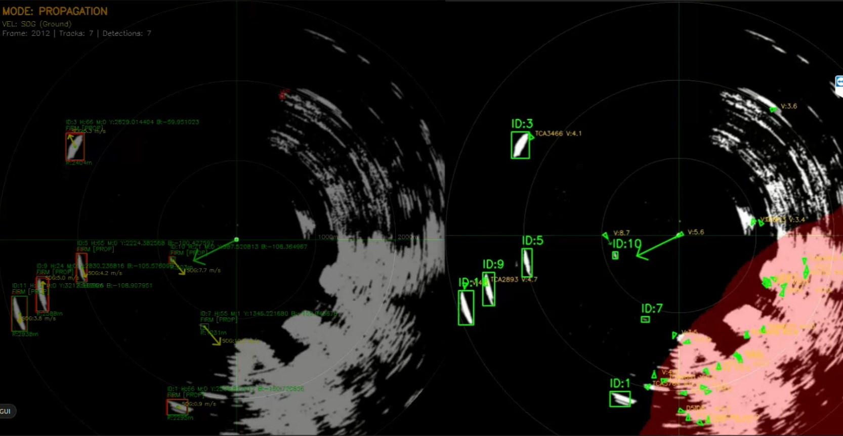 SEZEN radar fusion